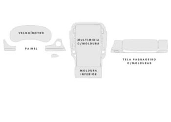 142548 Pelicula de Proteção Interna Completa Ram 1500 Laramie 2025