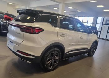 34046 Estribo Chapa Preto Tiggo 7 2