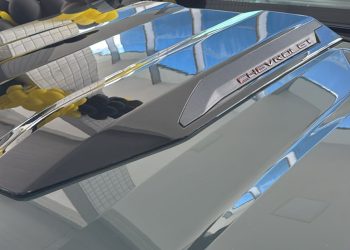 98555025 Aplique Esportivo do Capô S10, Trailblazer 2