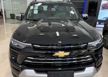 98555025 Aplique Esportivo do Capô S10, Trailblazer